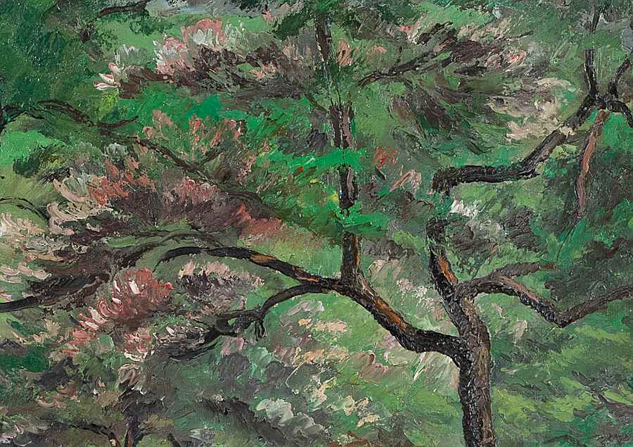 Les arbres - Paulémile Pissarro (1884 - 1972)
